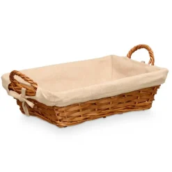 Kipit Storage Rieten mand - gevlochten riet - 39 x 24 x 13 cm