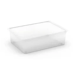 Kis C Opbergbox L - 27L - transparant
