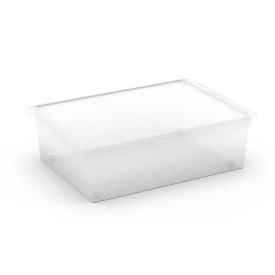 Kis C Opbergbox L - 27L - transparant