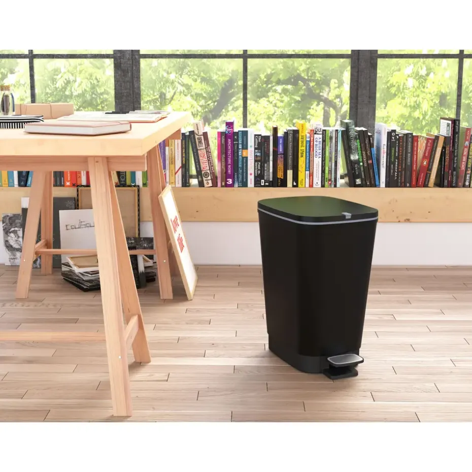KIS Chic Bin Pedaalemmer - 23L - Zwart