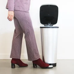 KIS Chic Bin Pedaalemmer - 43L - Metallic