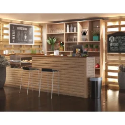 Kis Dual Swing Prullenbak L - 50L - zwart/grijs