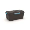 KIS Scuba Opbergbox L - 80L - zwart/blauwe clips