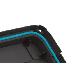 KIS Scuba Opbergbox L - 80L - zwart/blauwe clips