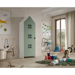 Kledingkast Casami Bruges - 58x37x172 cm - Groen