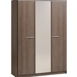 Kledingkast Colorado - grijs eiken - 139x197x52 cm