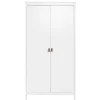 Kledingkast Madeira 2-deurs - wit - 199x102x58 cm