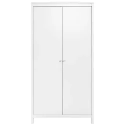 Kledingkast Madeira 2-deurs - wit - 199x102x58 cm
