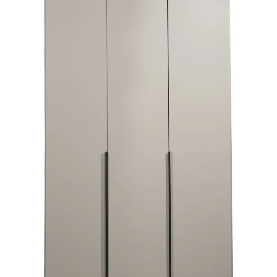 Kledingkast Milaan 3-deurs - greige - 236x135x58 cm