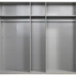 Kledingkast Milaan 5-deurs - greige - 208x225x58 cm