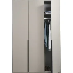 Kledingkast Milaan 3-deurs - greige - 208x135x58 cm
