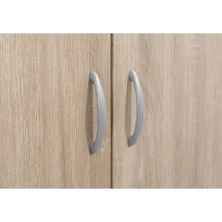 Kledingkast Varia 2-deurs inclusief spiegel - licht eiken - 175x97x50 cm