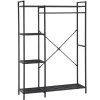Kledingrek Marek - 120x40x171cm - zwart metaal