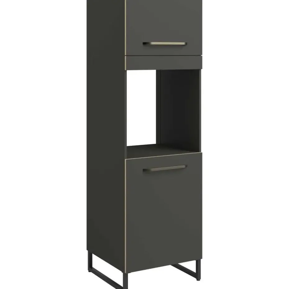 Kolomkast Wade met ruimte voor oven - antraciet