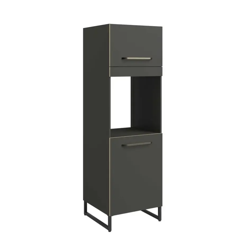 Kolomkast Wade met ruimte voor oven - antraciet