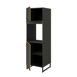 Kolomkast Wade met ruimte voor oven - antraciet