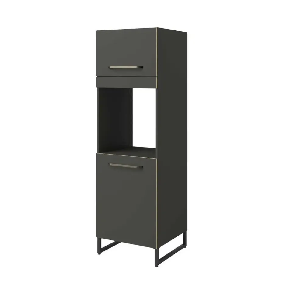 Kolomkast Wade met ruimte voor oven - antraciet