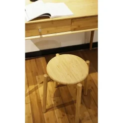 Krukje Kool - Ø32x45cm - bamboehout