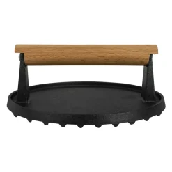 Krumble Gietijzere grillpers - Zwart