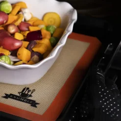 Krumble Hittebestendige oven handschoen - Zwart - Set van 2