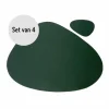 Krumble Placemat set design - 4 stuks - Groen