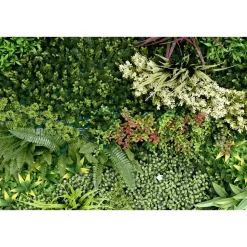 Kunsthaag wandpaneel - Mix blad A - 100x100 cm