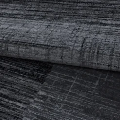 Laagpolig Vloerkleed Plus - Grijs Zwart - 240x340 cm - Tapijt Woonkamer