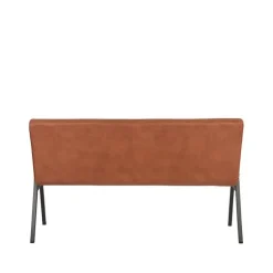 LABEL51 Eetkamerbank Matz - Cognac - Microfiber - 145 cm