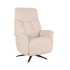 LABEL51 Fauteuil Oslo - Naturel - Boucle - Elektrisch - 87x79x112 cm