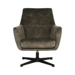 LABEL51 Fauteuil Toby Hunter Velours