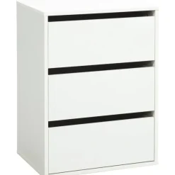 Ladeblok Bergamo - wit - 70,2x51x39,9 cm