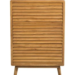 Ladekast Cinta 3 lades - naturel - 70x40x102 cm