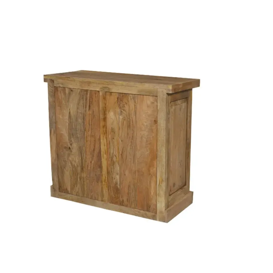 Ladekast Rechthoek Naturel Hout - 100x45x85cm - Nashville
