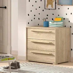 Ladekast Sammie 68x43x61cm - 3 lades - eikdecor