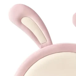 LALLIAS - Eenpersoonsbed - Roze - 90 x 200 cm - Fluweel