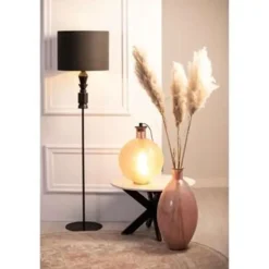 Lampenkap cilinder LIVIGNO - 40-40-30cm - zwart