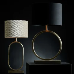 Lampenkap cilinder LIVIGNO - 40-40-30cm - zwart