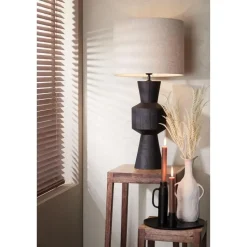 Lampenkap cilinder LIVIGNO - 40-40-30cm - naturel