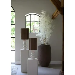 Lampenkap Medan - Donkerbruin - Ø30cm