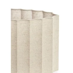 Lampenkap ovaal Disli - Crème - 38x17.5x19cm