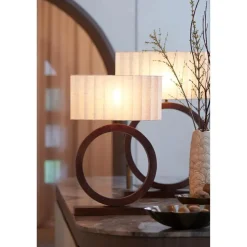 Lampenkap ovaal Disli - Crème - 45x21x22cm