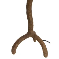 Lampvoet Guja - Donkerbruin - 20x20x57cm