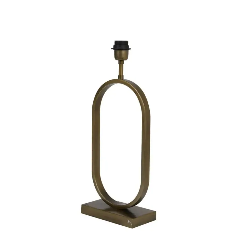 Lampvoet Jamiri - Antiek Brons - 20x10x45cm