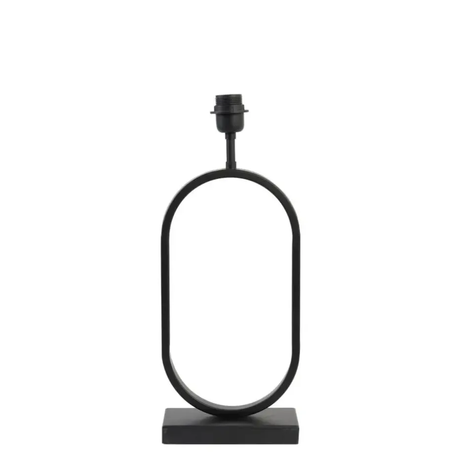 Lampvoet Jamiri - Zwart - 20x10x45cm