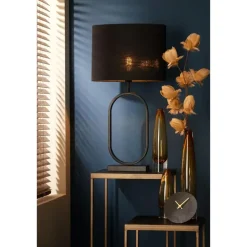 Lampvoet Jamiri - Zwart - 20x10x45cm