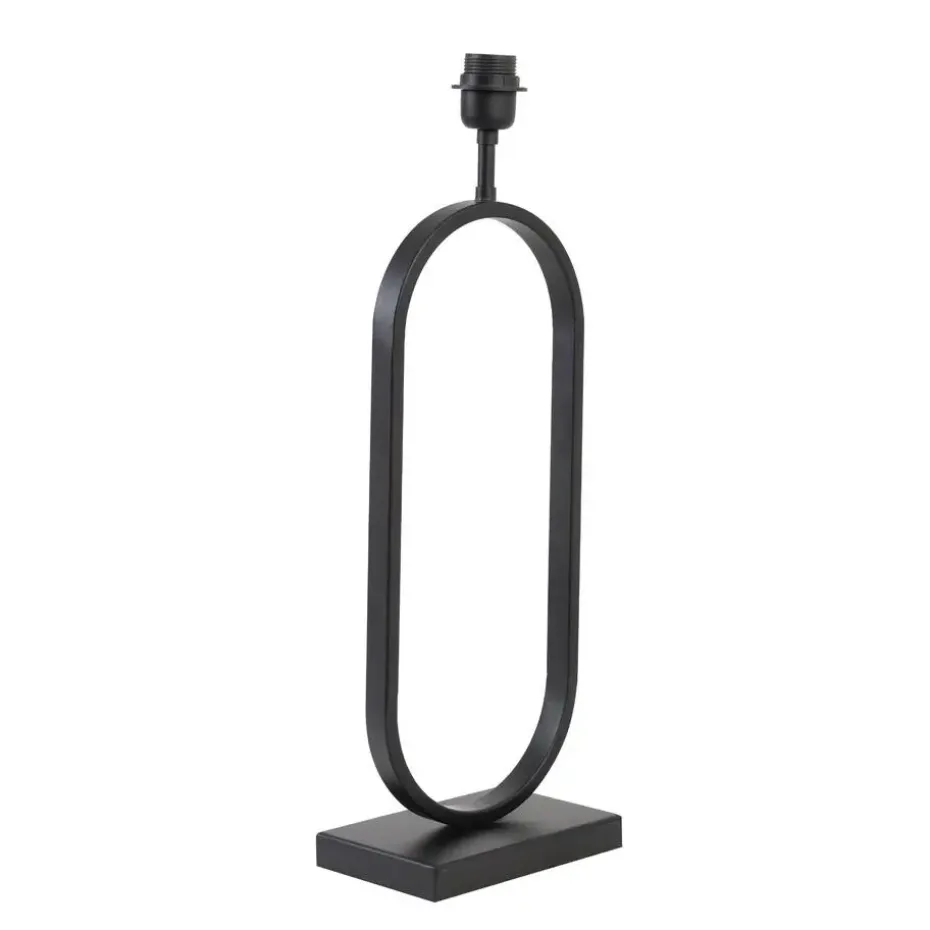 Lampvoet Jamiri - Zwart - 20x13x55cm