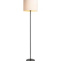 Lampvoet Kaapstad - zwart metaal - 149xØ25 cm