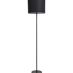 Lampvoet Kaapstad - zwart metaal - 149xØ25 cm
