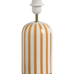 Lampvoet Lio - wit/oranje - 29,5x12,5x12,5 cm