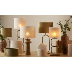 Lampvoet Lutika - Goud - 23x11,5x46cm